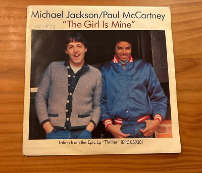 Michael Jackson & Paul Mc Cartney: The girl is mine, 1982, Single, Vinyl