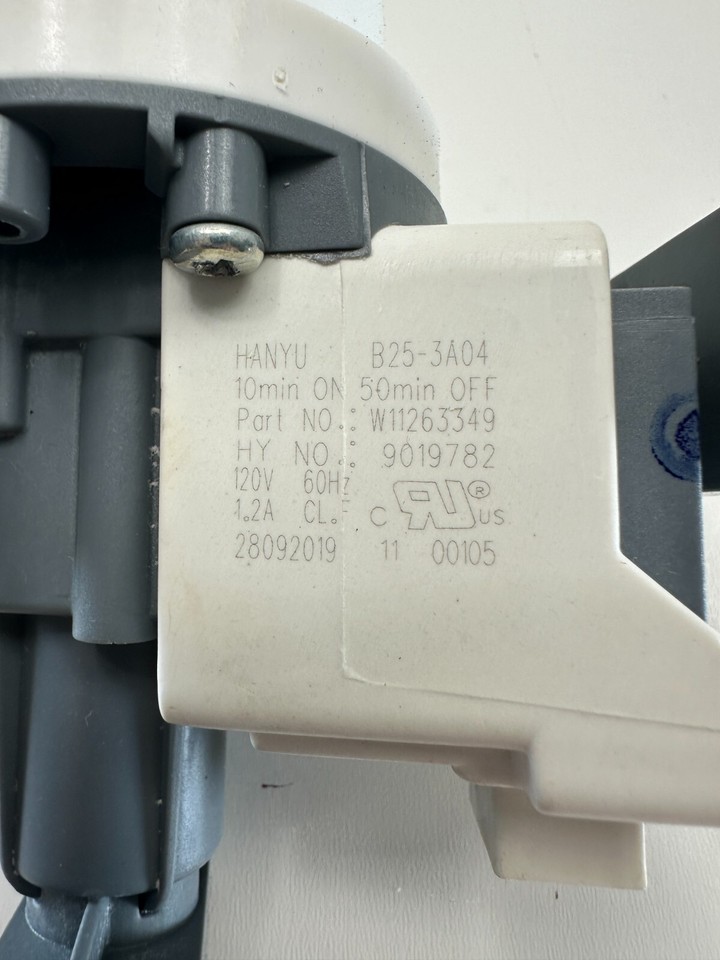 W11263349 Washer Water Pump Maytag Washing Machine Whirlpool eBay