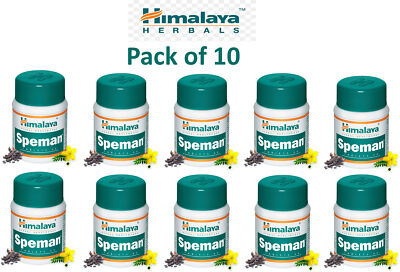 Pack of 10* 60 Himalaya Speman Tablets - 600 Tablets Expiry 2027
