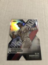 2020 Topps Chrome Alex Rodriguez Decade of Dominance Die-Cut