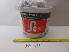 4" Diameter Indoor Dryer Vent Kit Duct Connector Hook Up Imperial New Sealed