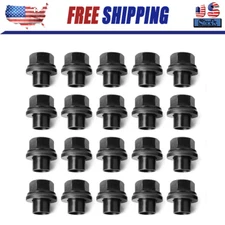 20 Pack 33mm M22x1.5 x 19mm Wheel Nuts Sleeve Nuts M22-1.5x19mm Skirt Flange