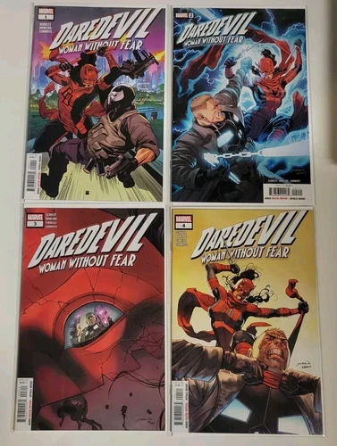 DAREDEVIL: WOMAN WITHOUT FEAR (2024) #1 2 3 4 VF+ COMPLETE SET MARVEL COMICS