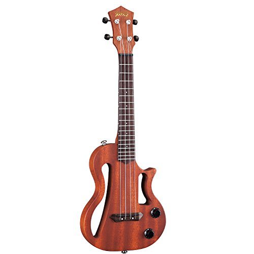 New Electric MAHALO EUK200 Silent Ukulele Concert Size eBay