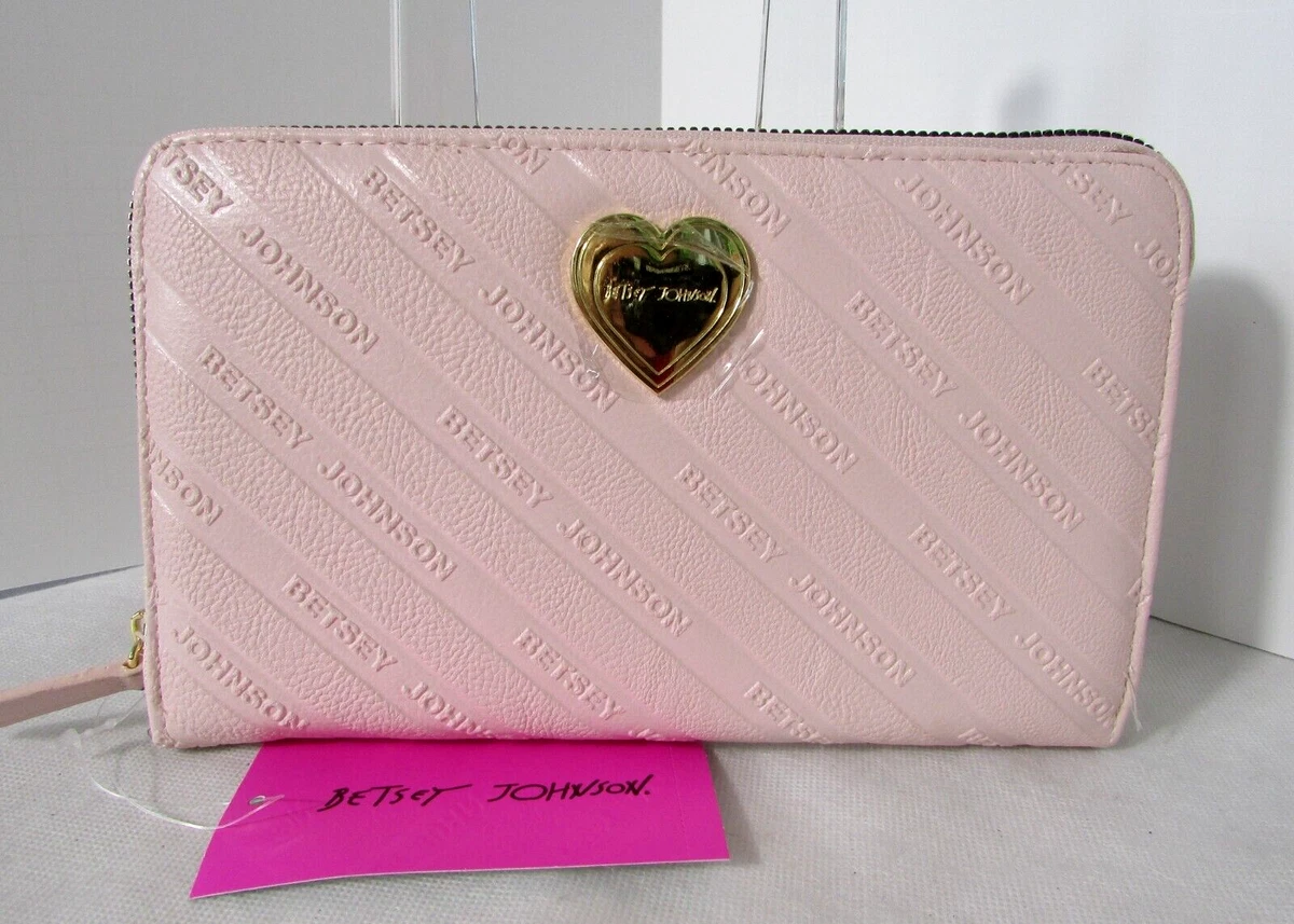 Blush pink wallet top