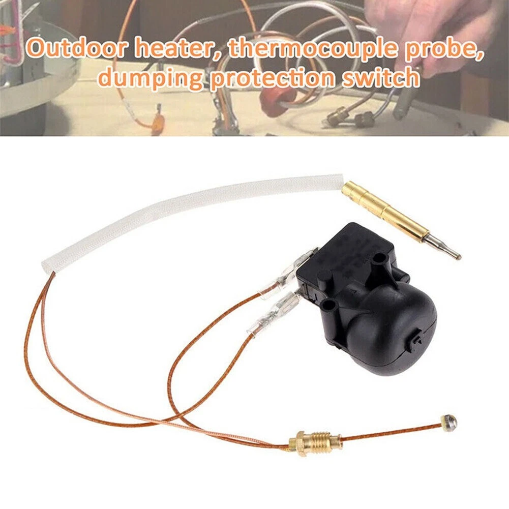 1 Set Propane Gas Patio Heater Repair Part Thermocoupler u0026amp; Dump Switch  Control | eBay