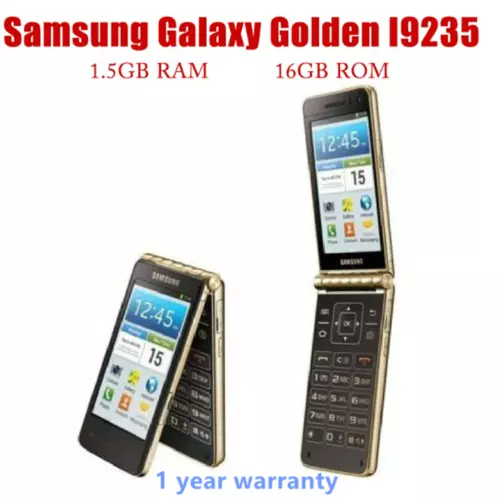 Samsung Galaxy Golden I9235 16GB 8MP GSM LTE Unlocked Flip Android Smartphone A+ - 第 16/16 張圖片