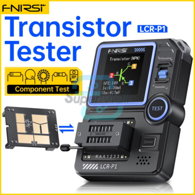 FNIRSI LCR-P1 Transistor Tester Diode /Triode MOSFET NPN PNP SMD LCR ESR Meter-
