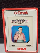 NEW AND SEALED The Best of JIM REEVES 8-Track Cartridge