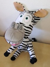 Peluche zebra madagascar 20 cm originale dreamworks big headz plush soft toys 