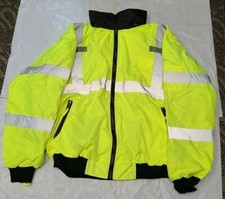 Reflective Bomber Jacket Class III High Visibility Inv. Closeout Sale Prices