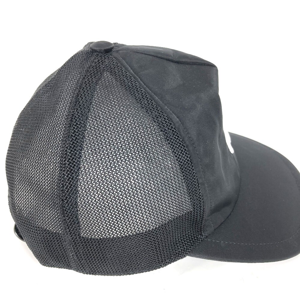 BURBERRY 8019211 TB hat cap baseball cap Nylon Black/White  display picture 3