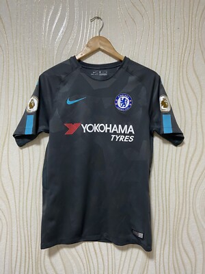 CHELSEA 2017 2018 THIRD FOOTBALL SHIRT SOCCER JERSEY NIKE 905511