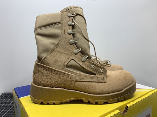 Belleville 390DES 7.5N Desert Combat Boots - Tan | #R499 - Picture 2 of 12