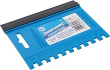 TILE COMBINATION SPREADER & SQUEEGEE FOR GROUT/ADHESIVE COMB - MOSAIC TILES