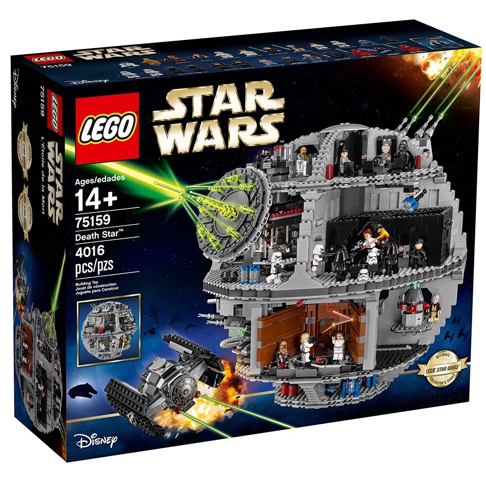 STAR WARS 塗装済ソフビキットシリーズ NEW - MINT Factory Sealed Original LEGO 75159 Star Wars Death Star