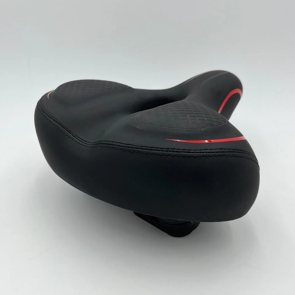 Asiento de bicicleta de gran tamaño para Peloton Cruiser City Bike asiento cómodo ¡Ultra acolchado! Foto 4 de 4