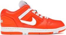 orange nike supreme