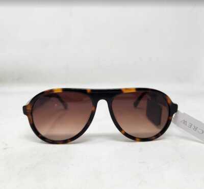 New women\'s J Crew Bondi acetate aviator sunglasses in tortoise shell / Kiwi Tortoise Aviator Sunglasses For Women | Factory main image 3