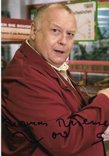 Thomas Thieme autograph signed 13x18 cm picture