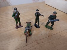 Lot Of 3 Vintage Britons Made In England Army Figures Lot 10 