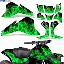 ATV Graphic Quad Decals Stickers For Suzuki LT80 1987-2006 ICE FLAMES G