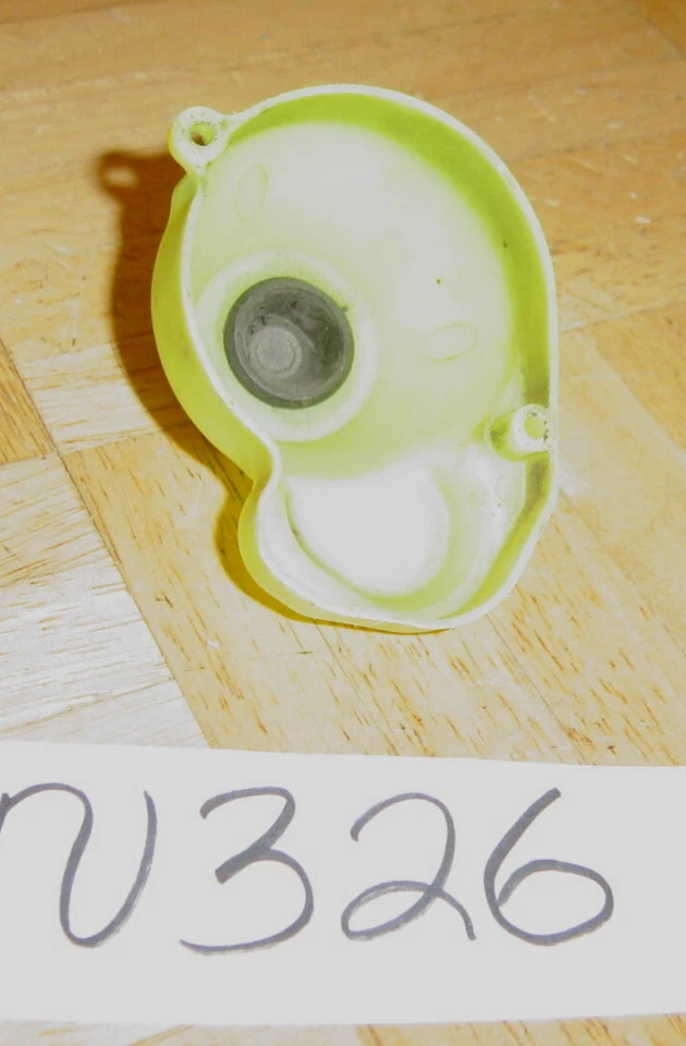 CUBIERTA DE ENGRANAJE RPM VINTAGE AMARILLO BRILLANTE Foto 2 de 4