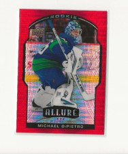 2020-21 Upper Deck Allure Hockey Red Rainbow Rookie Michael DiPietro #93