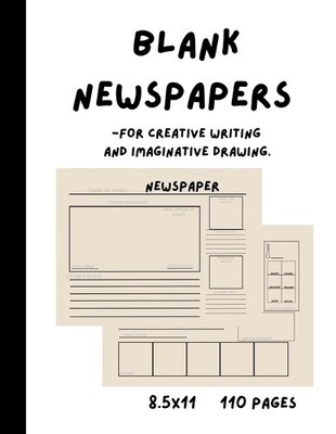 K a Marabel Blank Newspapers for Creative Writing and Im (Paperback) (UK IMPORT)