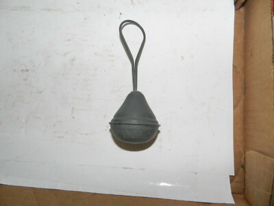 Vintage Metal baby rattle light weight