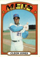 1972 Topps - #31 Cleon Jones EX