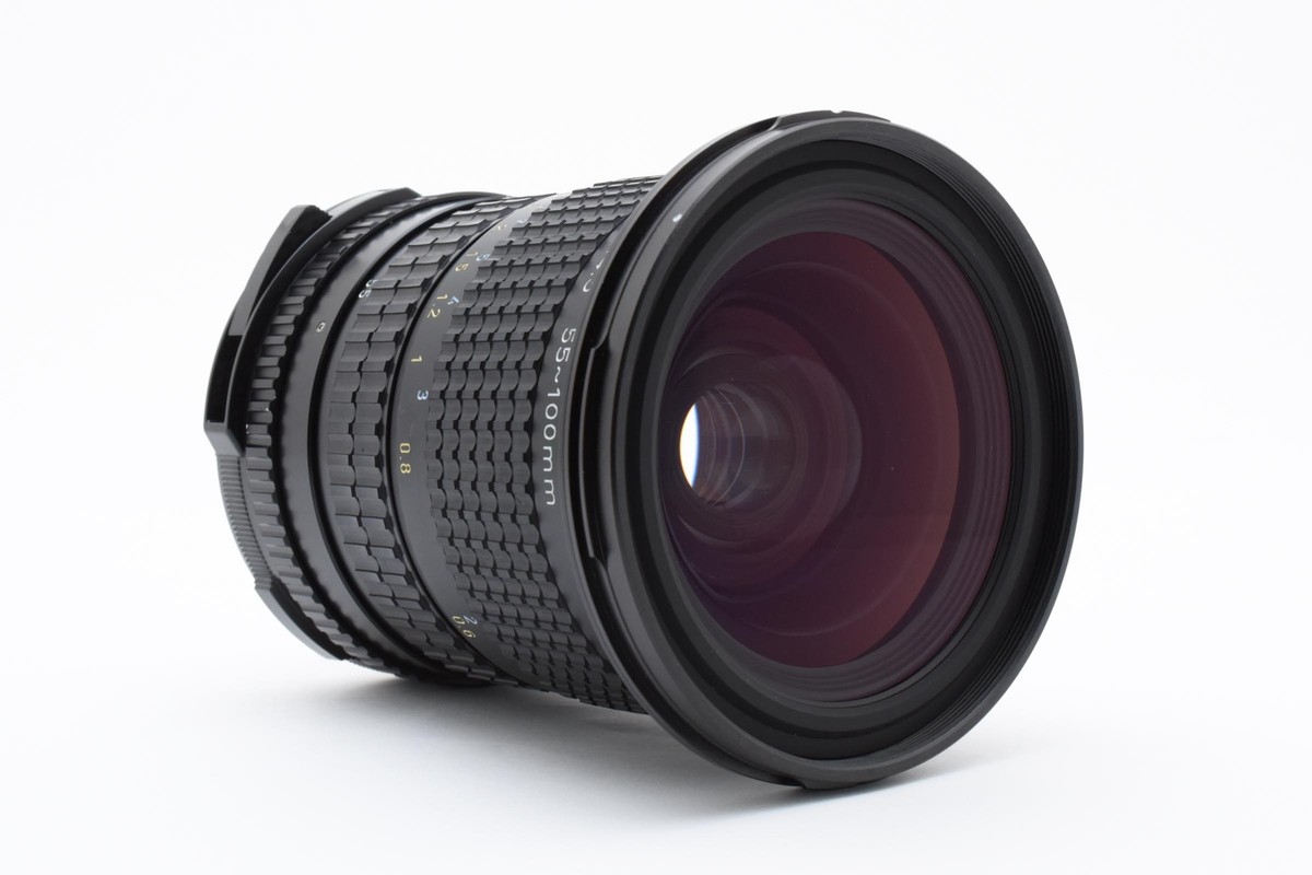 Rare!!! [MINT w/ Hood] SMC Pentax 67 Zoom 55-100mm F4.5 Lens