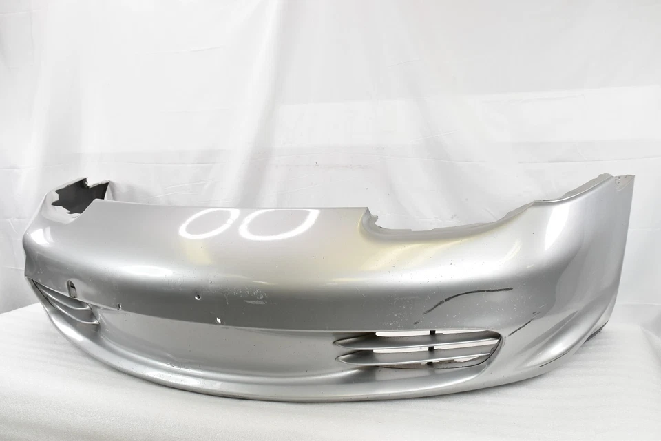 🚀 2003 2004 03 04 PORSCHE 986 BOXSTER FRONT BUMPER COVER 原始设备制造商二手银色 — 第 3/4 张图片
