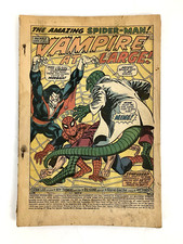 Amazing Spider-Man #102 Coverless 1971 Reader Copy 6 Arms Morbius 2nd App