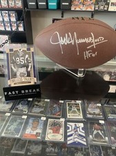 Jack Youngblood Signed NFL Football Inscribed 