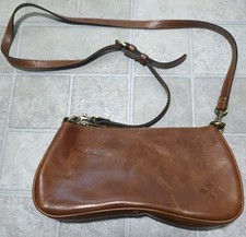 Patricia Nash London Saddle Bag Brown Leather...