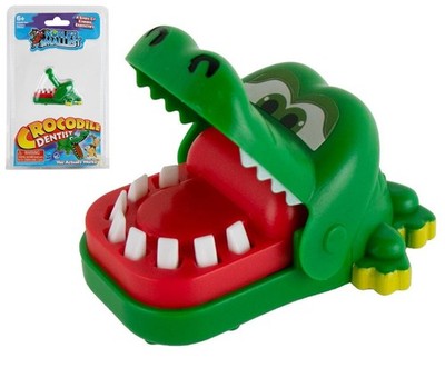 Worlds Smallest 361206 - Crocodile Dentist Game, Größe: ca. 7,6 cm, Mini-Vers...