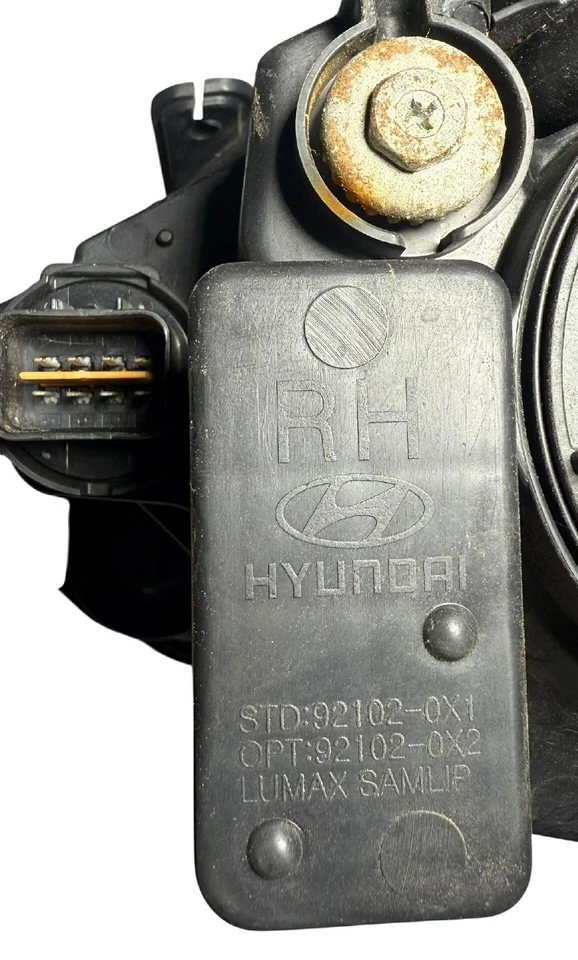 Scheinwerfer mit Blinker komplett R 921020X120 Hyundai i10 1.1 PA Bj 2013 - Bild 4 von 4