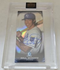 2015 TOPPS Archieves Raul Mondesi 1/1 Auto Short Cut