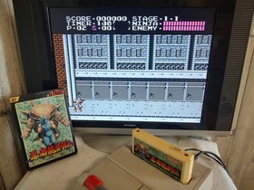 Ninja Ryukenden Ninja Gaiden Famicom FC Cartridge,w/Manual,Box, Working-f0715-