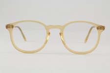 Rare Authentic Oliver Peoples FINLEY SLB 46mm Slightly Light Beige Glasses Japan