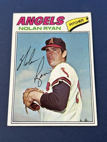 1977 TOPPS # 650 NOLAN RYAN