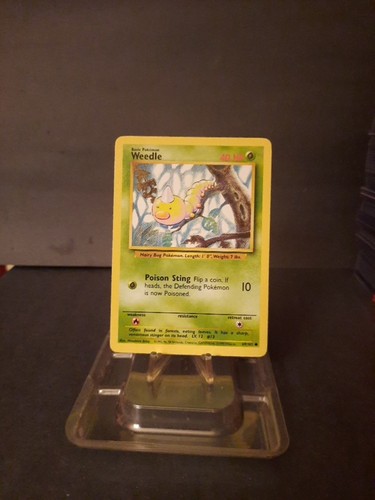 Carta Pokemon TCG 1999 set base illimitato Weedle 69/102 (LP) - Foto 2 di 2