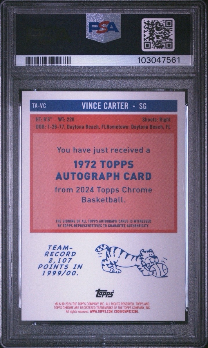 2023-24 Topps Chrome Sapphire Edition - 1972 Topps Autographs 