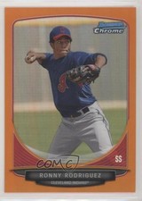 2013 Bowman Prospects Chrome Orange Refractor 5/25 Ronny Rodriguez #BCP101 0c6
