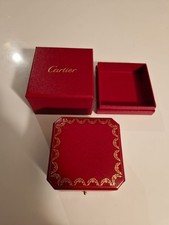 CARTIER BOITE SEULE ECRIN SUR BOITE POUR MONTRE TBE ACCESSOIRES COFFRET 