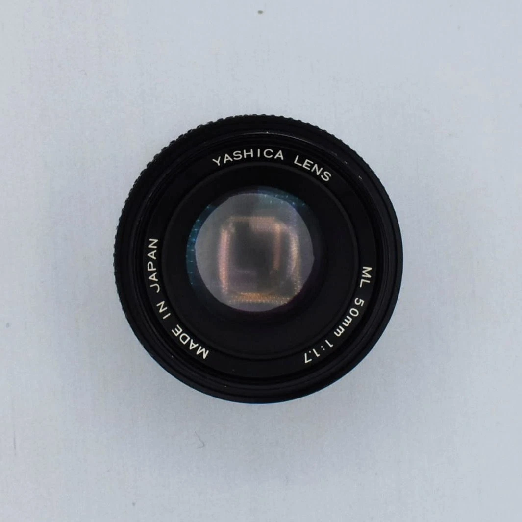 Yashica Camera Lenses 50mm Focal f/1.7 Maximum Aperture for sale