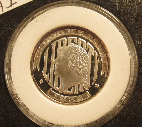 1/4 Oz .999 Silver Washington Quarter Tribute Thomas Cremona Nice Toning!