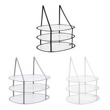 Hanging Flat Knitwear Drying Rack Space Saving For Sweaters Delicates Storage