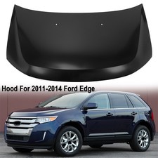 Hood Panel For Ford Edge 2011 2012 2013 2014 Steel Primed Black Ct4z16612a